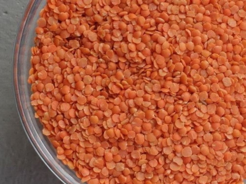 Red Lentils Split Double Polished
